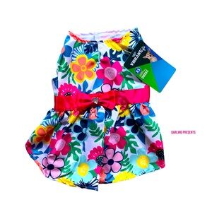 Vibrant Life Floral Dog Dress Color Multi Size XS
